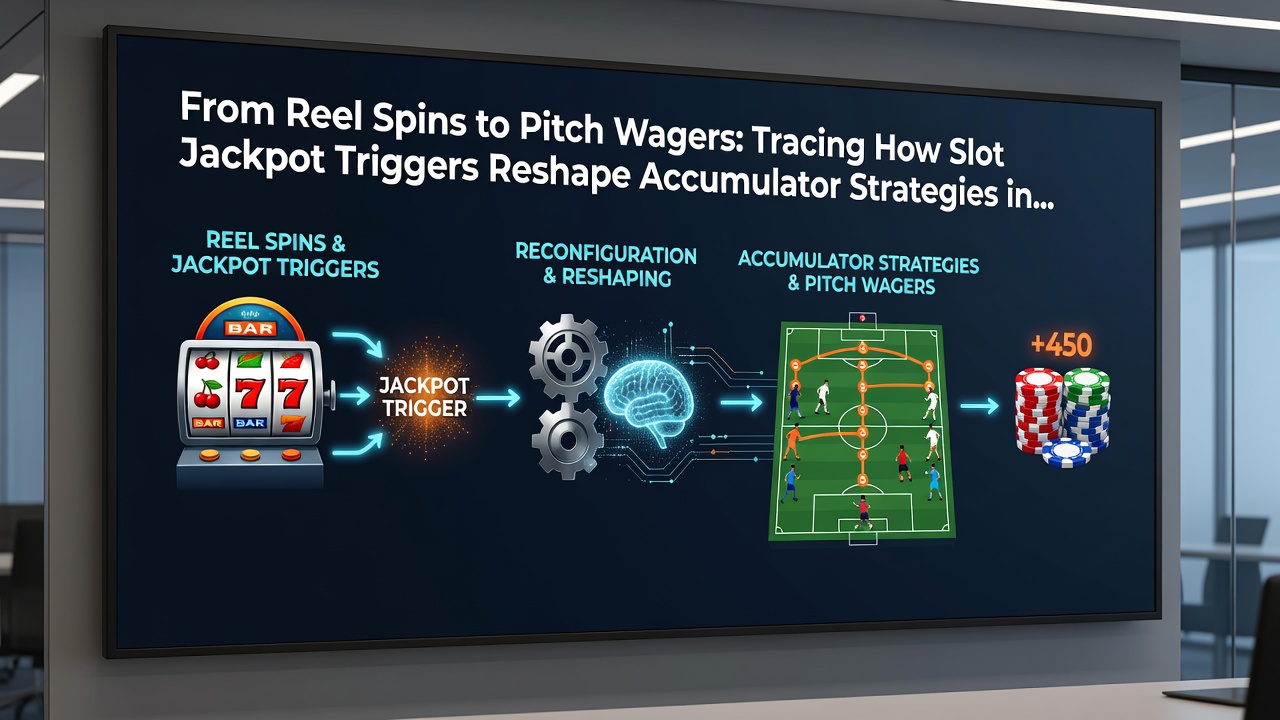 Grafiek die jackpot triggers verbindt met accumulator strategie aanpassingen in digitale markten