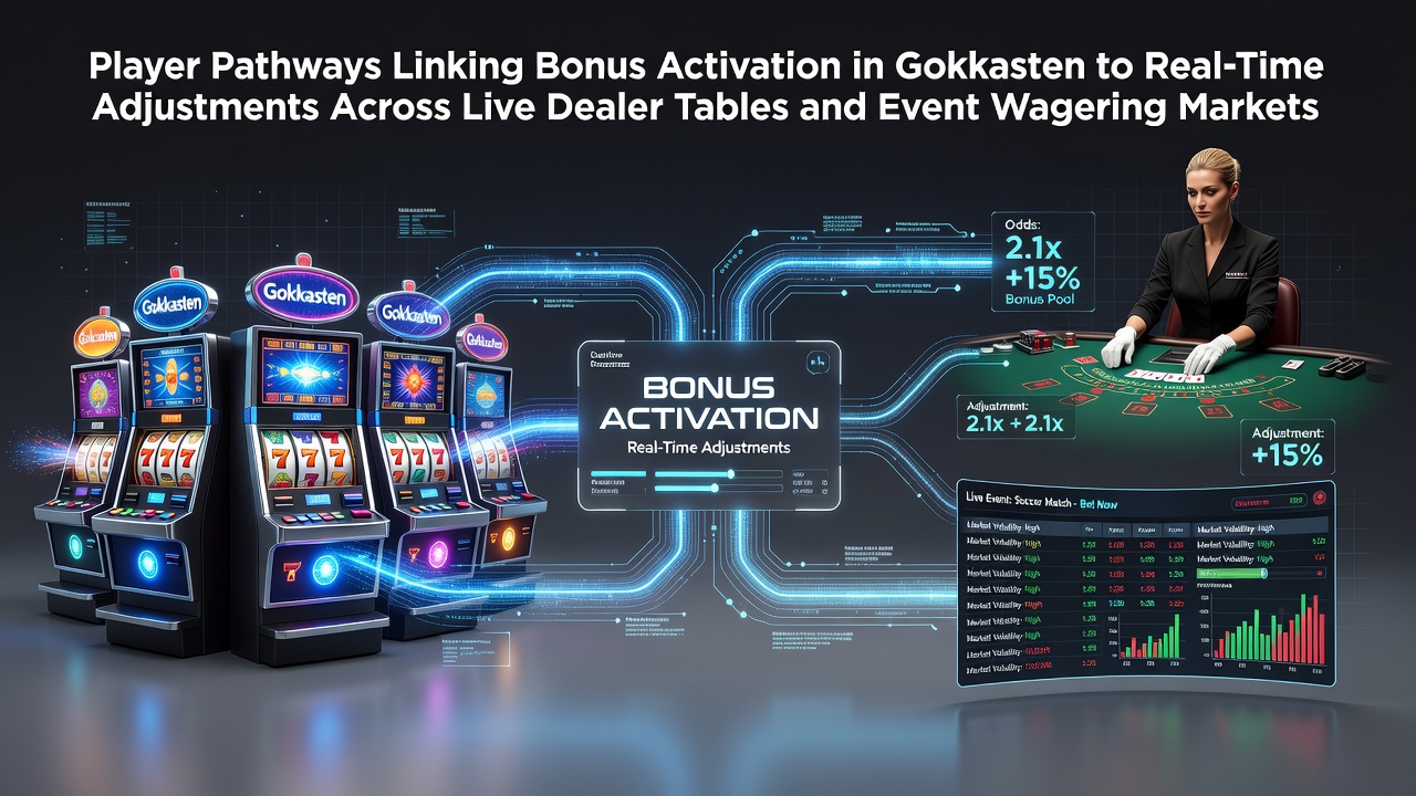 Spelerpaden die Bonusactivering in Gokkasten Verbinden met Realtime Aanpassingen in Live Dealer Tafels en Evenementenweddenschapsmarkten